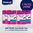 thumbnail image 2 of Vitakraft Lick 'n' Lap Creamy Lickable Cat Treat - Salmon Flavor, 20 Pack, 2 of 7