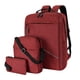 thumbnail image 2 of Xihbxyly Venta de Palets Mochila de Moda de Tres Piezas, Mochila para Hombre, de Negocios, con Carga Usb, para Ordenador Portátil, Perno para Estudiantes de Alta Capacidad, 2 of 5