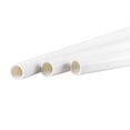 thumbnail image 1 of Unique Bargains 16mm ID x 20mm OD 0.5m White PVC Pipe Rigid Water Pipe Drain Pipe 3 Pack, 1 of 6