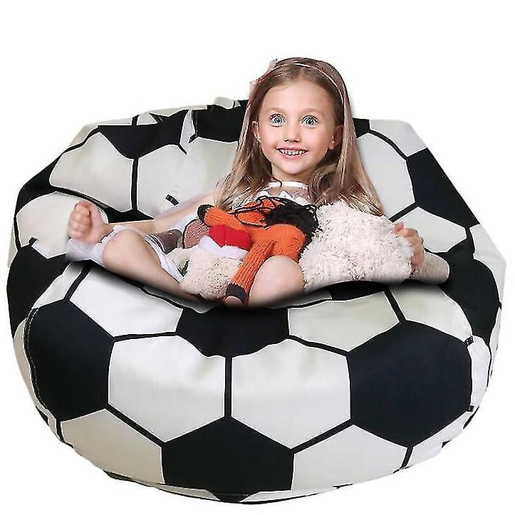 Football Shaped Storage Bean Bag Chair Cover Plush Toy Organizer Walmart
