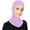 Light Purple, variant on Soft Muslim Mini Hijab Caps Full Cover Modal Islamic Underscarf Neck Head Bonnet Hat Shawl Cap Turban for Women Girls