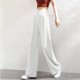thumbnail image 1 of WILLBEST Pantalones Casuales de Mujer, de Cintura Alta, Rectos y con Múltiples Bolsillos, Ideales para el Trabajo y La Comodidad Diaria. Mediana, 1 of 4