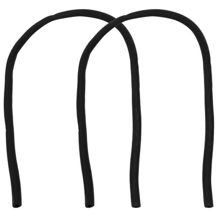 DEEPCRAFF Weatherproofing Pipe Coverings Insulation Sleeve Black Sponge 2Pcs