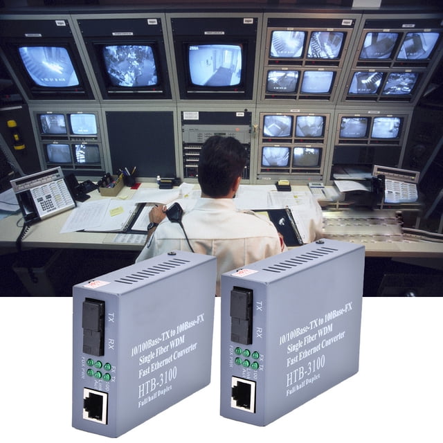 Transceptor de fibra óptica, convertidor Ethernet de cien megabits, convertidor de medios de fibra, transceptor de fibra óptica optimizado para la excelencia