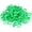 Green, variant on M Buder 100pcs Poultry Foot Ring Chicken Duck Bird Buckle Type Clip Ring (0.75 inches / 1.9 cm)