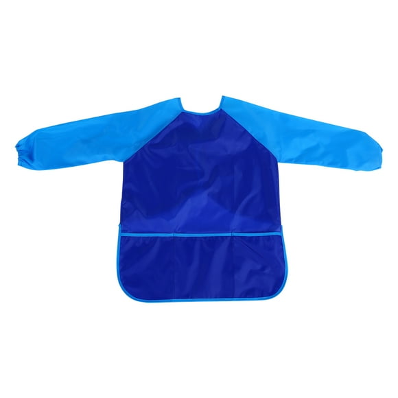 Children Waterproof Smock Children Painting Smock Child Kids Waterproof Craft Apron Drawing Painting Cooking Smock With Pocket