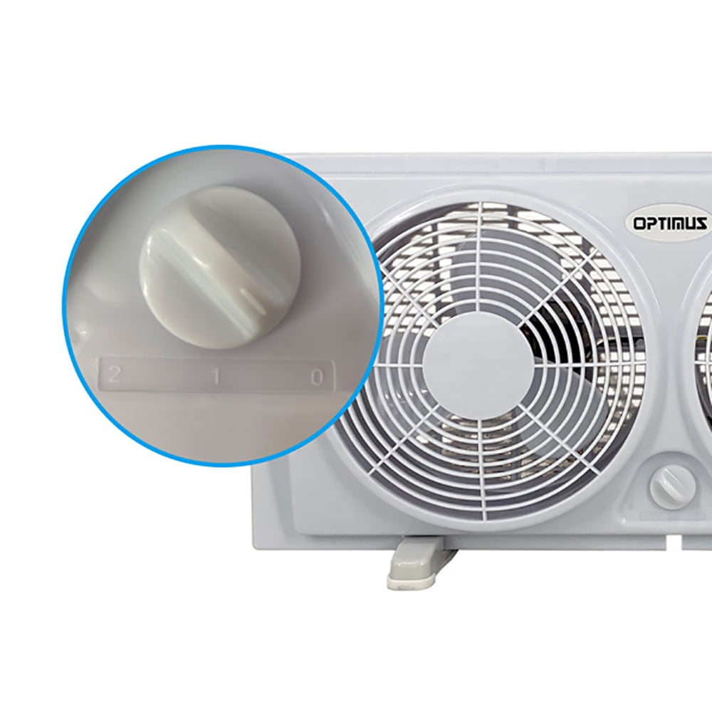 Optimus F-5280 Powerful 2 Speed Versatile 7 Inch Cool Air Home