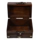 thumbnail image 1 of Cofre del tesoro de madera vintage: joyero con cerradura, gran capacidad, decorativo, organizador para la decoración del hogar., 1 of 6