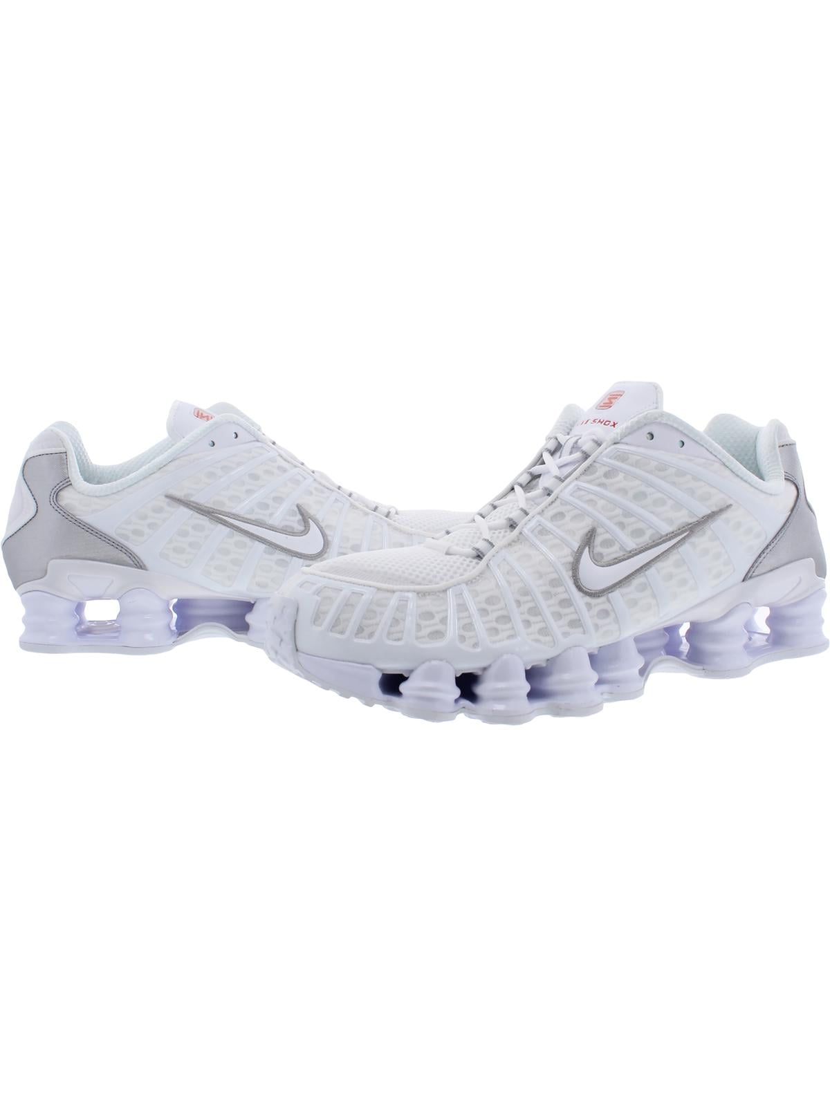 NIKE SHOX TL WHITE METALLIC SILVER - AV3595-100 - Walmart.com