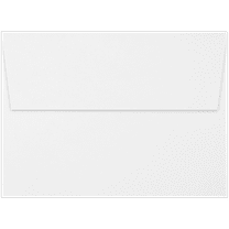 LUXPaper A7 Invitation Envelopes, 5 1/4 x 7 1/4, 24 lb. Bright White, 500 Pack