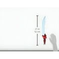 thumbnail image 2 of Hasbro Power Rangers Cheetah Blade, Red, Action Figure Accessory, E5897, 8.1 oz, 2 of 2