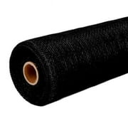 Panda Superstore Flower Hard Gauze Fresh Flower Packing Material DIY Craft Wrapping Paper Supplies, Black