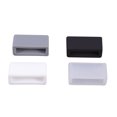 thumbnail image 1 of 4pcs 12MM Anillo de correa de reloj Anillo de actividad de bisel de silicona Accesorios de reloj Correa de reloj Aro de retención Reloj Bisel Hebilla de actividad Blanco Negro Transparente Gris, 1 of 6