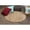 Brown, variant on DII 36" Round Modern Cotton Fabric Perfect Rag Rug in Multi-Color