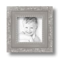 thumbnail image 2 of ArtToFrames 4x4" Classic Silver Picture Frame, Silver Wood Poster Frame, with Regular Glass and 2 (FBPL-4926), 2 of 7