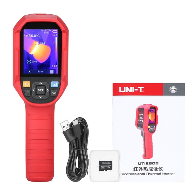 Profesional Térmico Profesional Térmico Térmico Alto Precisión Portátil De Mano IR Infrarroja Cámara De Imagen Térmica 2.8 '' TFT LCD Pantalla -4 ℉ ~ 1022 ℉ -20 Grados