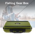 thumbnail image 2 of Divisores de caja de cebo de pesca de plástico, cajas de gancho de señuelo de cebo, compartimentos, equipo de pesca Hugtrwg Para estrenar, 2 of 9