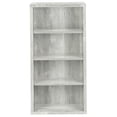 thumbnail image 5 of 5 Tier Grey Laminated Bookcase, Modern Industrial Storage Shelf for Living Room & Office, 5 of 10