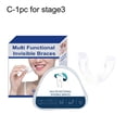 thumbnail image 2 of 1 Pairs/3 Pairs Teeth Guardian Comfortable Non-Deformed Easily Clean Mouth Teeth Protector Night Guard for Oral Care ,C, 2 of 8