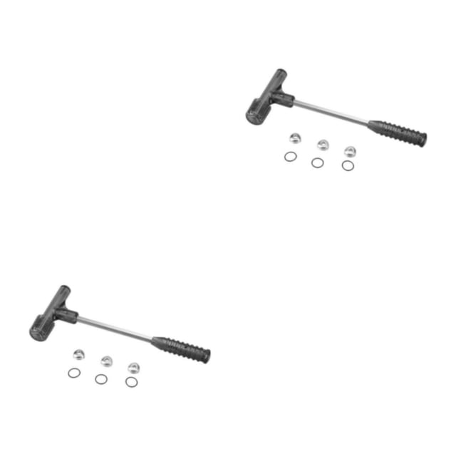 Kenally Martillo extractor de balas de impacto con tres juegos de herramientas de mano, agarre cómodo, equipo de taller de reparación Negro 2piezas