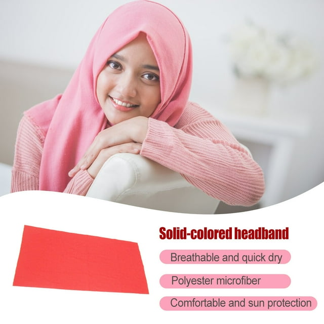 kurtrusly Cagoule Sans Couture Bandanas Écharpes Anti-Poussière Protection Unisexe Écharpes Unisexes Bouche pour Cyclisme Extérieur Randonnée Escalade Rouge