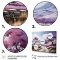 thumbnail image 3 of Designart "Endless Journey on the Purple Road II" Landscapes Floater Framed Canvas Art Print, 3 of 7
