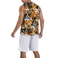 thumbnail image 5 of Rocae Dogs Different Breeds for Men's Basketball Jersey Lightweight and Breathable Athletic Tank Top,Quick-Drying Sports Jersey Small, 5 of 9