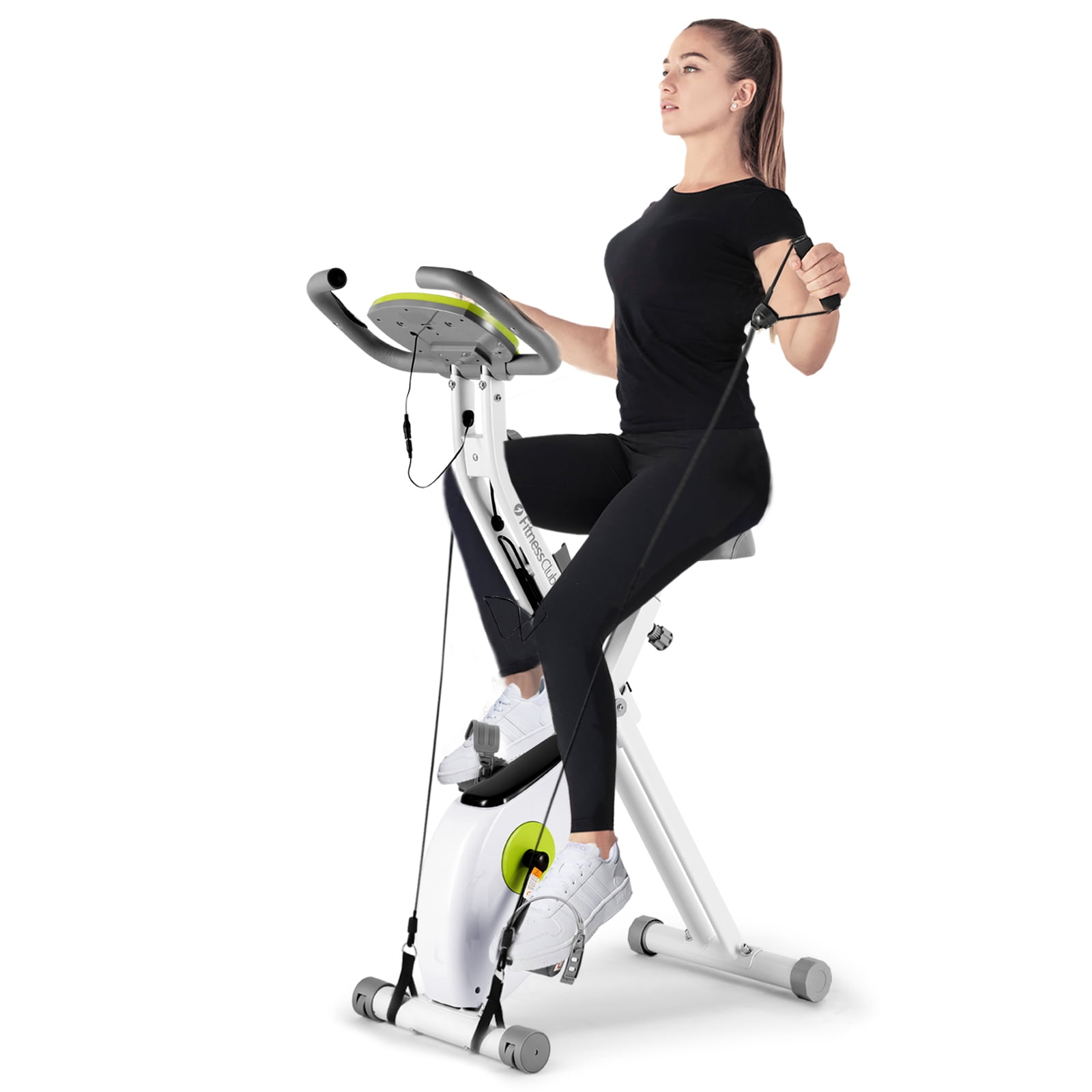 Fila magnetic exercise bike green sales