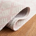 thumbnail image 5 of SAFAVIEH Martha Stewart Delores Geometric Cotton Area Rug, Pink/Ivory, 3' x 5', 5 of 11