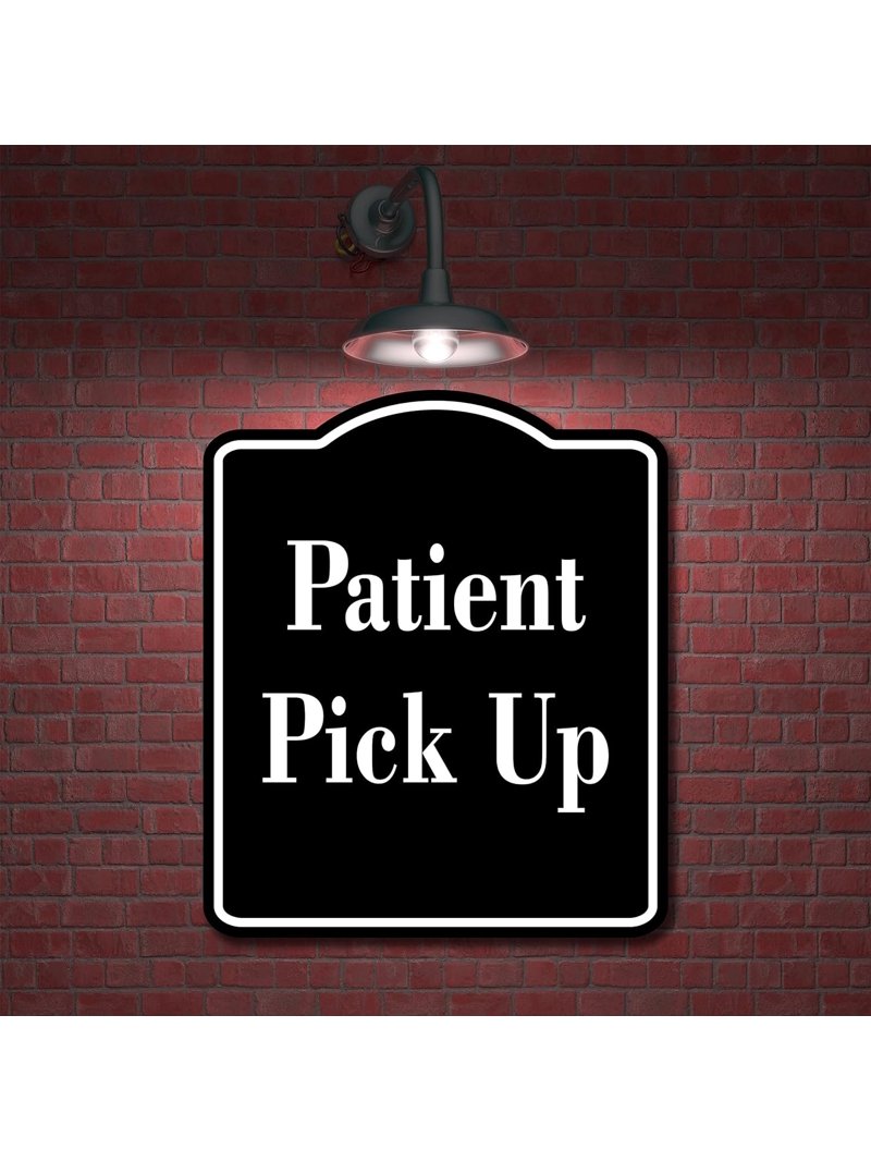 Patient Pick Up Medical Office Hospital BLACK Aluminum Composite