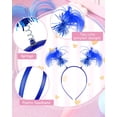 thumbnail image 3 of Accesorio de Disfraz Diadema Taiyin con Pompones y Gafas de Corazón, 3 of 7