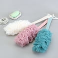 thumbnail image 4 of TIELUTT Larger Bath Towel Brush Long Handle Bath Brush Rubbing Back Bathroom Organizer Towel Racks for Bathroom Freestanding Heated Towel Rack Paper Towel Holder Countertop Bathroom Shelves for Showe, 4 of 8