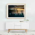 thumbnail image 5 of Pier Pilings & the San Francisco-Oakland Bay Bridge - San Francisco California Photography Oak Framed Wall Art Print 12 x 18 inches, 5 of 6