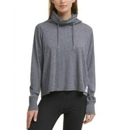 CALVIN KLEIN PERFORMANCE Women's Waffle-Knit Zip Hoodie Purple