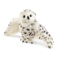 thumbnail image 1 of Hand Puppet Folkmanis, búho nival, blanco y negro, paquete estándar, 1 of 4