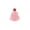 Pink, variant on Ouuluon Set of 10 Luminous Mini Figurines, Glow in Dark Resin Tabletop Ornaments for Holiday Party Decor