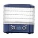 thumbnail image 2 of Secador de alimentos con controles de temperatura ajustables, 5 bandejas, máquina secadora de cecina, temporizador de 48H para golosinas para perros, , azul, 2 of 9