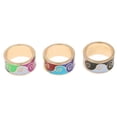 thumbnail image 4 of Yinanstore Plated Alloy Colorful Enamel Finger 7, 4 of 7