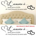 thumbnail image 4 of Cateissary Pegatinas de pared de letras inglesas, decoración de pared de PVC para sala de estar, papel tapiz DIY, calcomanías de decoración de pared Decoración del hogar 34x120cm Cateissary HA072549-02, 4 of 6