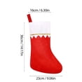 thumbnail image 4 of Feutrage Rouge DIY Stock de Noël 15 Pouces Cadeaux de Fête Cheminée Bas Suspendus Cadeaux pour Décoration de Noël, 4 of 9