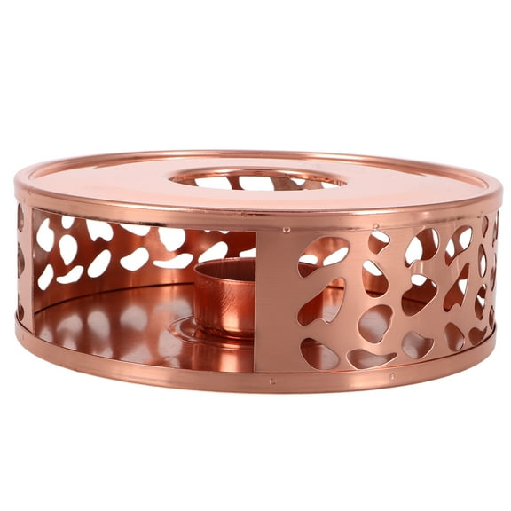 Soimiss Stainless Steel Tea Warmer for Home Use Rose Gold Finish