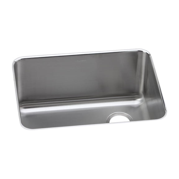 Elkay Lustertone Classic Stainless Steel 25-1/2" x 19-1/4" x 12", Single Bowl Undermount Sink with Right Drain