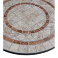 Living Accents Melrose Round Mosaic Stone Bistro Table - Walmart.com