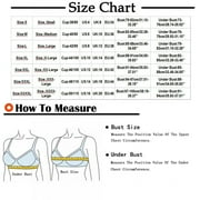 Plus Size Bras for Women Sawvnm Woman's Comfortable Lace Breathable Bra Underwear No Rims Push Up Wire Free Everyday Full Coverage Comfortable Underwear Bras