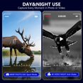 thumbnail image 4 of Lunettes de Vision Nocturne 4K, Écran HD 4.0 Pouces Jumelles Vision Nocturne avec Batterie Rechargeable 5000mAh, Carte TF 64 Go pour Photo & Vidéo, Jumelles Infrarouges, 4 of 8