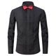 thumbnail image 1 of Camisa de vestir para hombre Cuello de esmoquin Vestido de padrino de boda Camisa de boda para hombre Pompotops  oipoqjl47882, 1 of 3