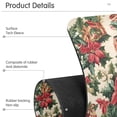 thumbnail image 4 of Yayeee Faucet Mat for Kitchen Sink 30" Diatomite Long Splash Guard Pad, Red Christmas Poinsettia, 4 of 7
