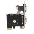 thumbnail image 1 of Keenso PCI-E To RS232, Two (2) 9-Pin Rs-232 Serial Ports PCI-E To Serial, For 8 7, 1 of 7