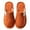 Orange, variant on HNMKIU Winter Mens Slippers Thick Sole Warm Indoor Home Footwear Design for Comfort and Use during Cold Seasons Coffee,9.5