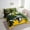 Green Gold, variant on Erosebridal Vintage Soccer Bedding Twin Size s, Rugby Lovers Bed in a Bag Twin size, Football Sport Decor, Reversible